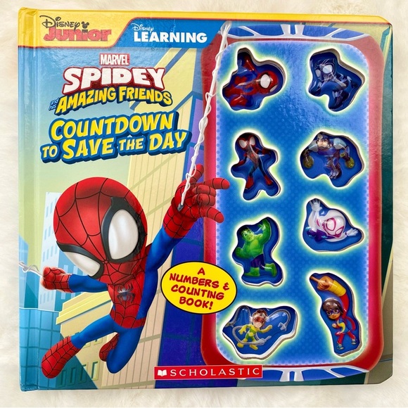 Marvel Spider-Man Kids Storybook Set - Blue and Red - Picture 3 of 4